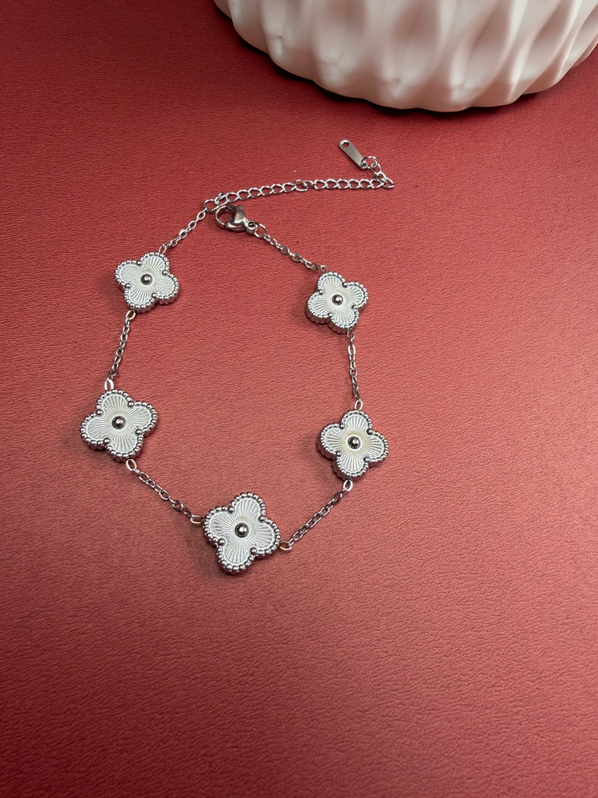 Trebol Bracelet Silver