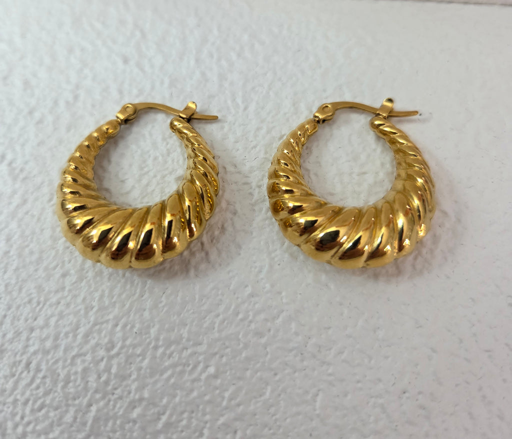 Small Golden Hoops