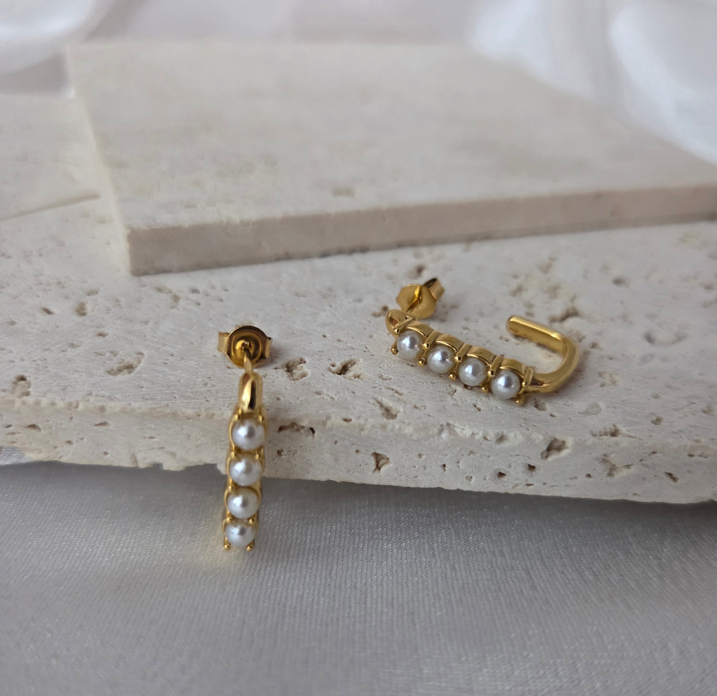 Small Pearl Earrings